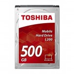 TOSHIBA L200 500GB 2,5´ 5400RPM 8MB